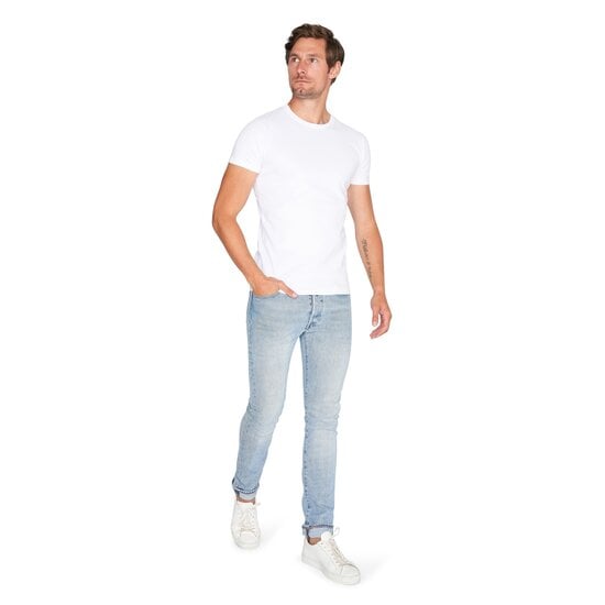 Mario Russo Mario Russo - T-shirts - 3-Pack Ronde Hals - Diverse kleuren