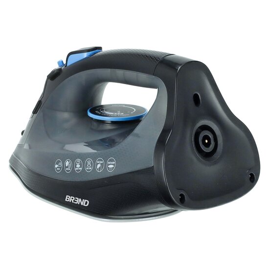 BREND BREND BR-2232 Draadloos Stoomstrijkijzer met Oplaadbasis – 200W