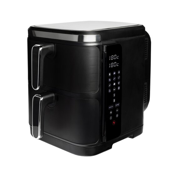 Nexxt Nexxt Double Stacked Airfryer – Slim & Ruim voor Gezinnen