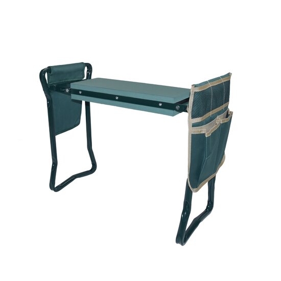 FlinQ FlinQ Garden Kneeler Seat with Tool Pouch – Comfortabel tuinieren zonder belasting