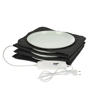 Brend - Elektrische Bordenwarmer tot 12 Borden - Antraciet - BR-2209