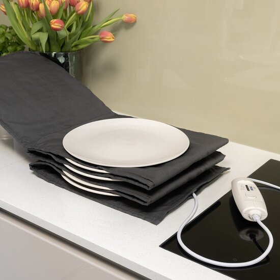 BREND Brend - Elektrische Bordenwarmer tot 12 Borden - Antraciet - BR-2209