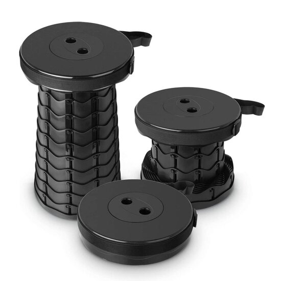 Nexxt Nexxt Telescopische Stoel – Comfortabel, Draagbaar en Verstelbaar