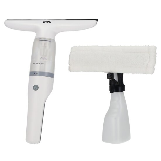 BREND BREND BR-2218 Elektrische Raamwisser en Sprayfles - Ramenwasser met Zuigsysteem