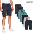 Mario Russo Mario Russo Pique Short - Katoenen Korte Broek
