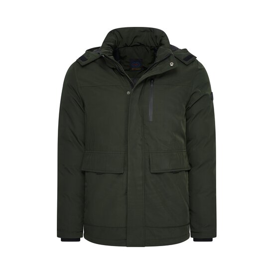 Mario Russo Mario Russo Parka Arctic Winterjas met Afneembare Capuchon