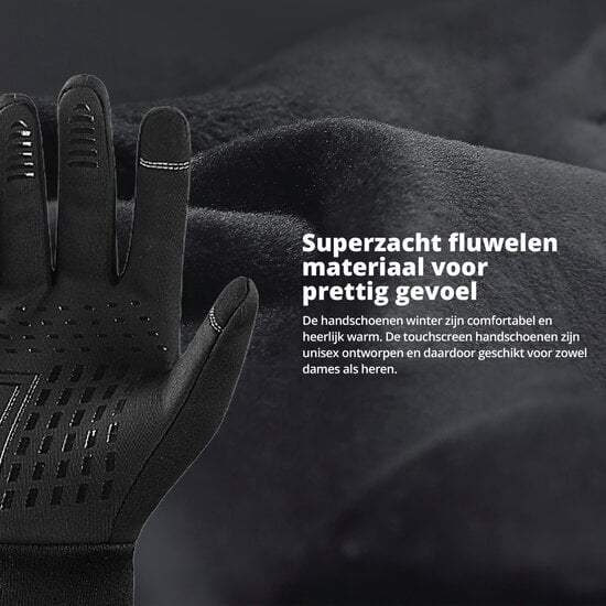 FlinQ FlinQ Handschoenen met Touchscreen Tip - Water- en Winddicht