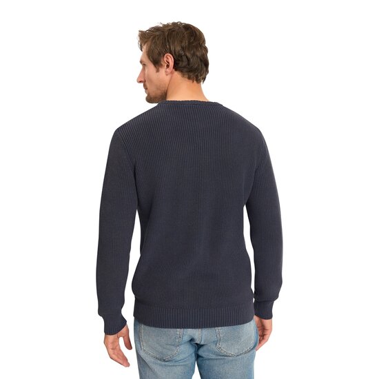 Mario Russo Mario Russo Rib Sweater - Comfort en Italiaanse Stijl