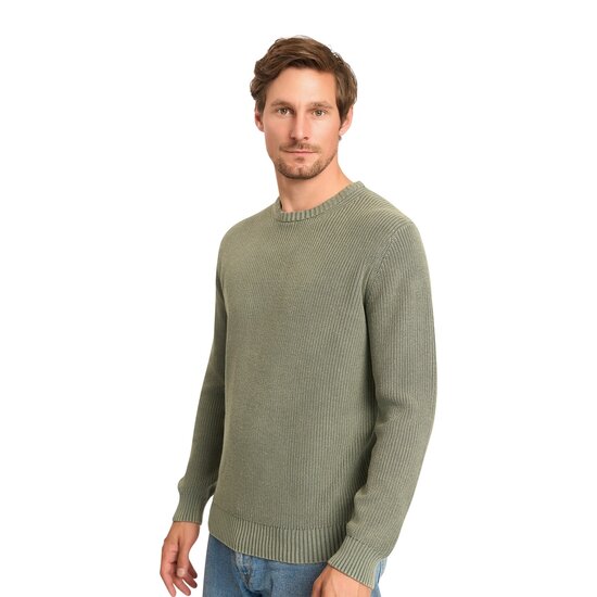 Mario Russo Mario Russo Rib Sweater - Comfort en Italiaanse Stijl