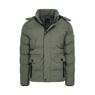 Mario Russo Ranger Jacket Winterjas met Afneembare Capuchon