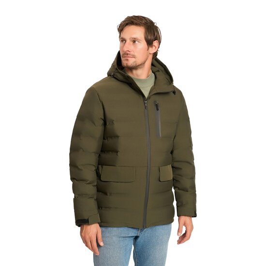 Mario Russo Mario Russo Padded Woven Jacket - Black - 2XL