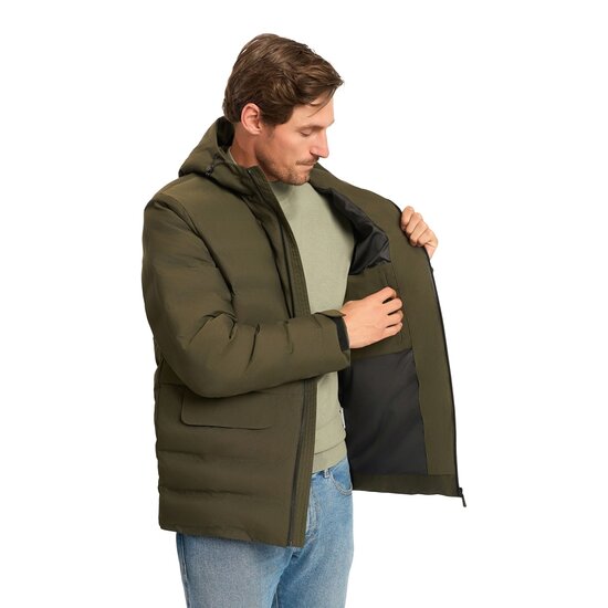 Mario Russo Mario Russo Padded Woven Jacket - Black - 2XL