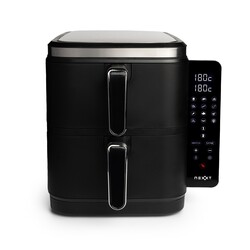 Nexxt Double Stacked Airfryer – Slim & Ruim voor Gezinnen