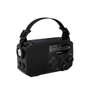 Philips Noodradio met AM/FM Radio en Zaklamp