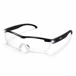 VEX Vergrootglas Bril met LED-licht - Vergroot tot 160% - met Accessoires