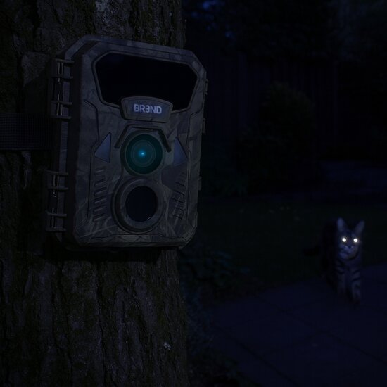 BREND BREND Wildcamera met Nachtzicht voor Foto en Video – 48MP en 4K – 32GB SD-kaart