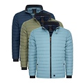 Mario Russo Mario Russo Wave Jacket Gewatteerde Jas - Tussenjas