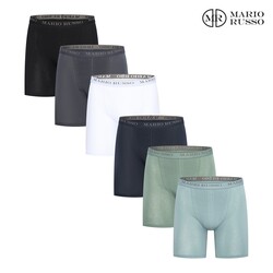 Mario Russo Premium Boxershorts - Set van 6 - Mix / XXL