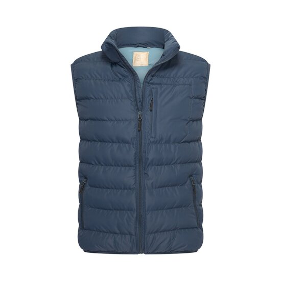 Mario Russo Mario Russo Bodywarmer met Rits en Zakken - Winddicht