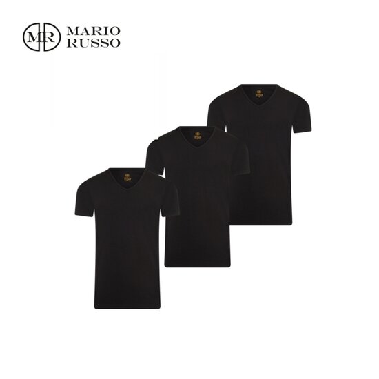 Mario Russo Mario Russo - T-shirts - 3-Pack - Diverse kleuren
