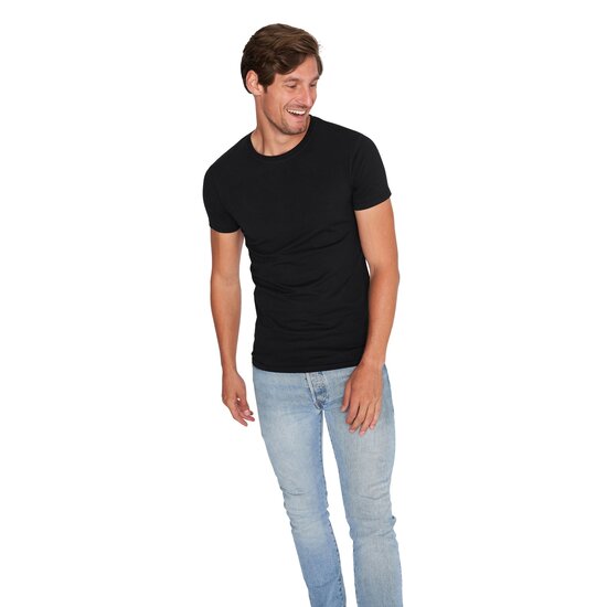 Mario Russo Mario Russo - T-shirts - 3-Pack Ronde Hals - Diverse kleuren