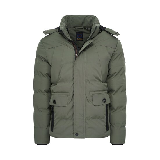 Mario Russo Mario Russo Ranger Jacket Winterjas met Afneembare Capuchon