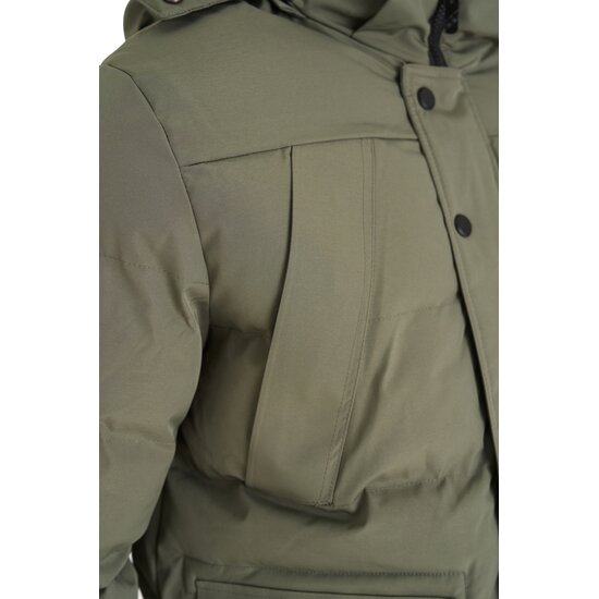 Mario Russo Mario Russo Ranger Jacket Winterjas met Afneembare Capuchon
