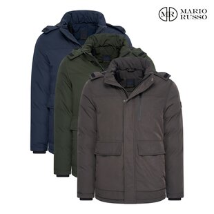 Mario Russo Parka Arctic Winterjas met Afneembare Capuchon