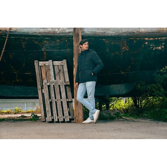 Mario Russo Mario Russo Parka Arctic Winterjas met Afneembare Capuchon