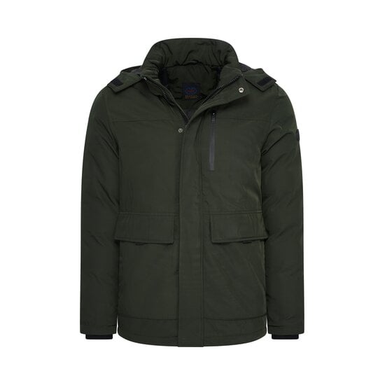 Mario Russo Mario Russo Parka Arctic Winterjas met Afneembare Capuchon