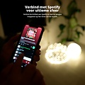 FlinQ FlinQ Slimme Lichtbol voor Binnen en Buiten met App - Lichtgevende Bal - Warm Wit