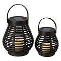 FlinQ FlinQ Solar Lantern Bottassano – 2-pack - Tijdloze sfeer zonder stekker of gedoe