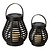 FlinQ FlinQ Solar Lantern Bottassano – 2-pack - Tijdloze sfeer zonder stekker of gedoe