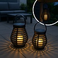 FlinQ FlinQ Solar Lantern Bottassano – 2-pack - Tijdloze sfeer zonder stekker of gedoe