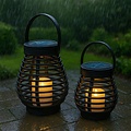 FlinQ FlinQ Solar Lantern Bottassano – 2-pack - Tijdloze sfeer zonder stekker of gedoe