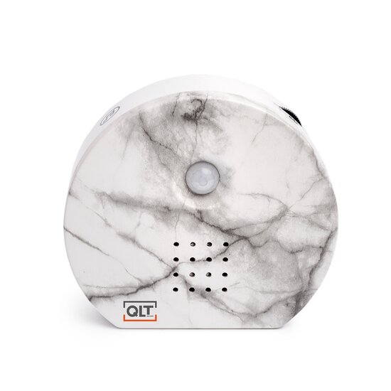 QLT No Less Nature Box Vogelhuisje met Sensor en 3 Natuurgeluiden - Rond