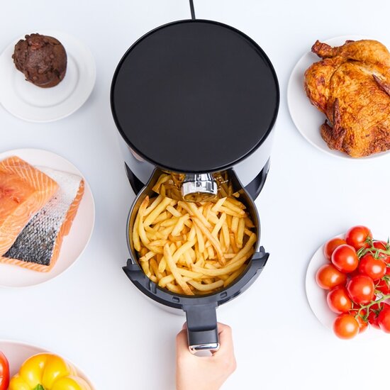 MPM MPM MFR-12 Airfryer 2L - 800W - Compact - met timer