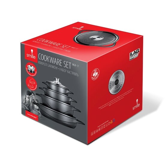 Smile Smile MGK-17 10-delige Pannenset