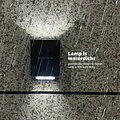 FlinQ FlinQ Solar Wandlamp voor Buiten - Solar Tuinverlichting - LED