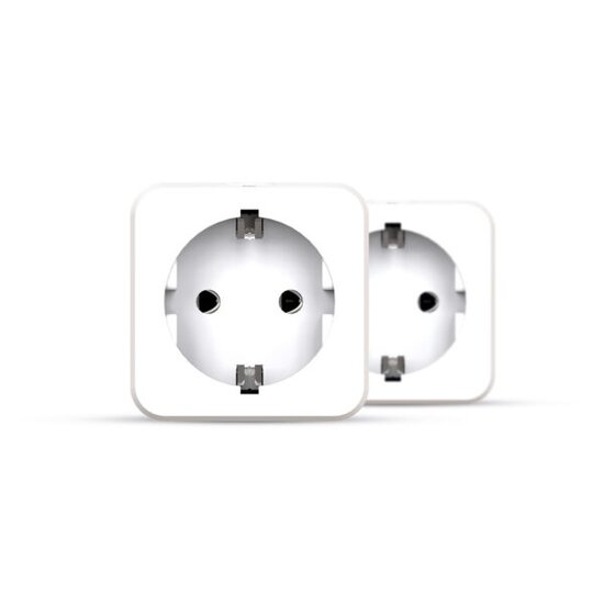 FlinQ FlinQ Slimme Stekkers 2-pack - Slim stopcontact - Smart plug - Energie meten