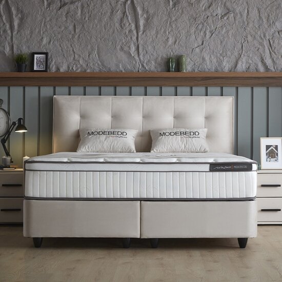 SKYBEDD SKYBEDD® Boxspring Modebedd