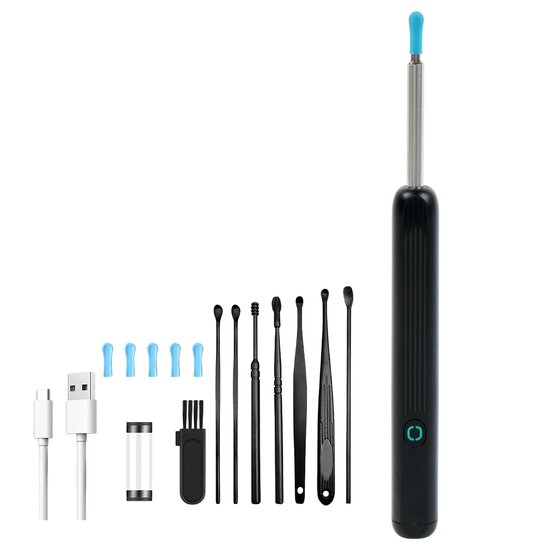 Nexxt NEXXT Ear Wizard Oorreiniger met Camera en Appfunctie - 720P