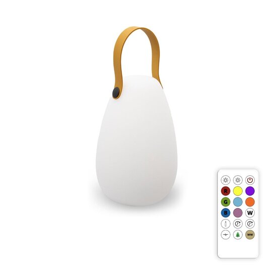 FlinQ FlinQ Fiji Oplaadbare Tafellamp voor Binnen en Buiten - Gekleurd en Wit LED