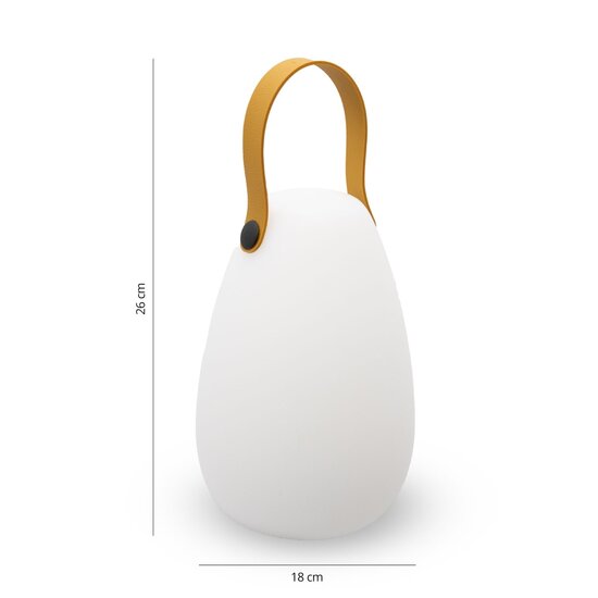 FlinQ FlinQ Fiji Oplaadbare Tafellamp voor Binnen en Buiten - Gekleurd en Wit LED