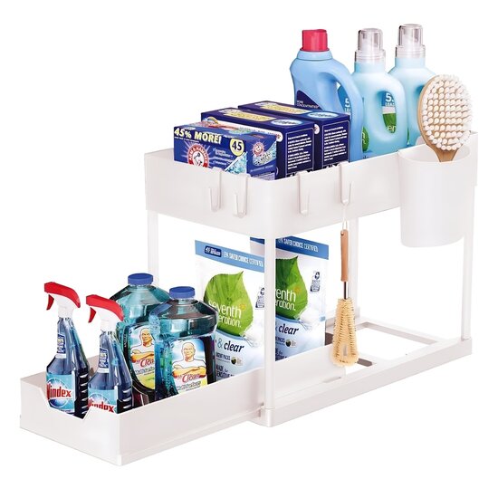 Nexxt Keukenkast Organizer - Gootsteen / Lade Organizer - Rek met Lade