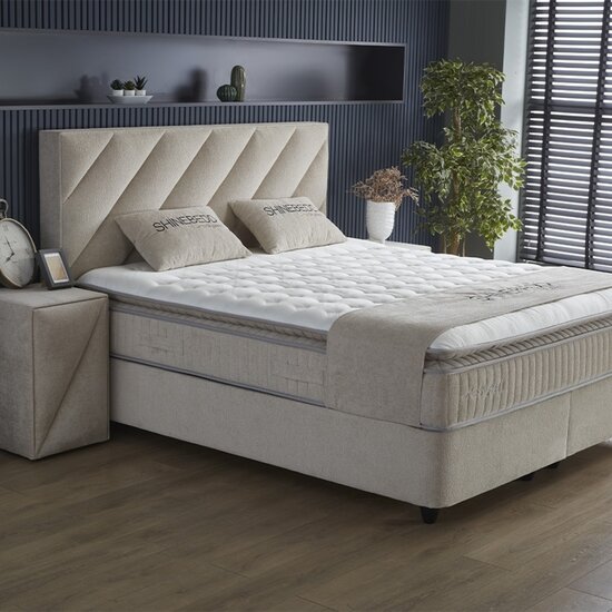 SKYBEDD SKYBEDD® Boxspring Shinebedd