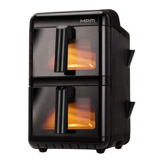 MPM MPM MFR-13 Dubbele Airfryer - 2x 6L