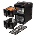 MPM MPM MFR-13 Dubbele Airfryer - 2x 6L