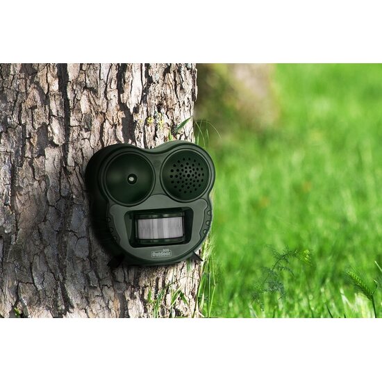 909 outdoor Ultrasone Honden-, Katten- en Muizen Verjager 909 Outdoor – Effectieve dierverjaging voor buiten - Batterijen