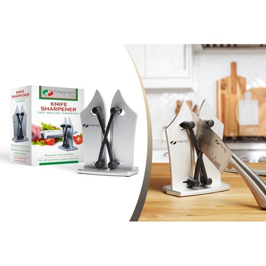 Magnani Messenslijper - Altijd scherpe messen in een handomdraai